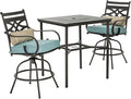 Hanover Montclair Outdoor Patio Conversation Set by Hanover