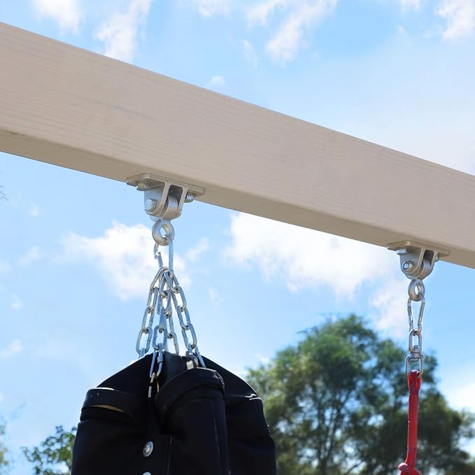 BETOOLL Swing Hangers Heavy Duty Wooden Swing Set Accessories - Image 5