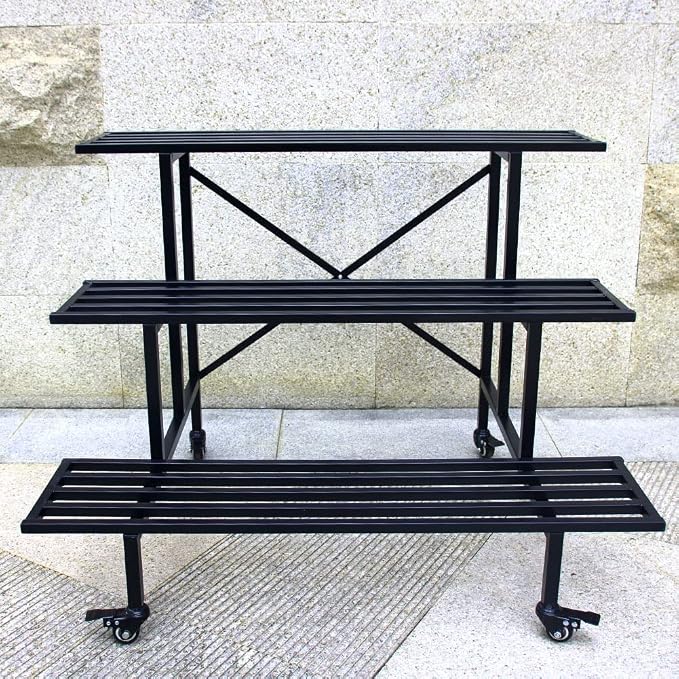 Zhongma 3 Tier Sturdy Metal Plant Stand - Image 2