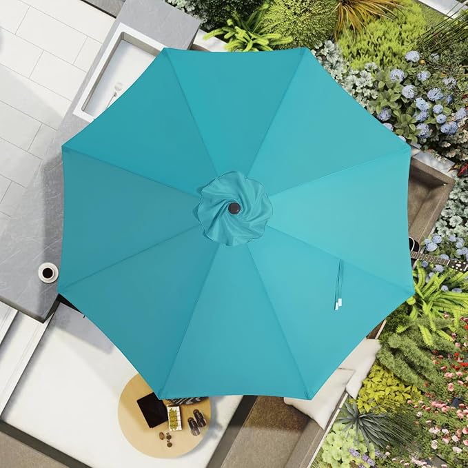 MASTERCANOPY Patio Umbrella 9 ft Replacement Canopy - Image 6