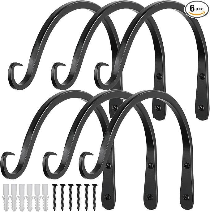 Worth Garden 6-Pack 10" Plant Hanger Bracket by WORTH