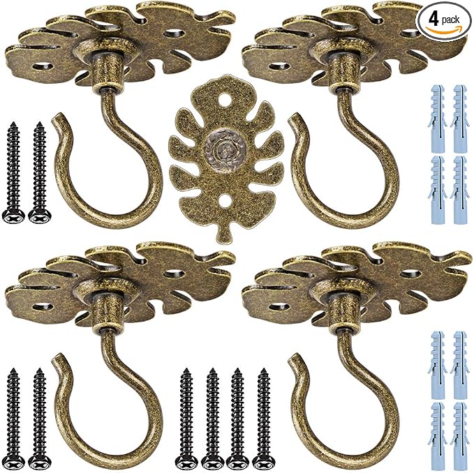 Dolibest Wall Mount Ceiling Hooks, Plant Hooks by Dolibest