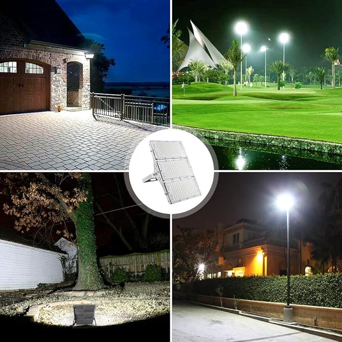 CHARON 300W LED Flood Light, 24000LM Super Bright Outdoor Security Lights - Image 6