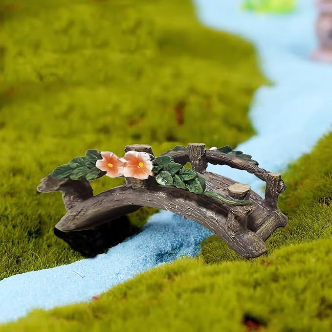 MUAMAX Fairy Garden Bridge Mini Bridge - Image 5