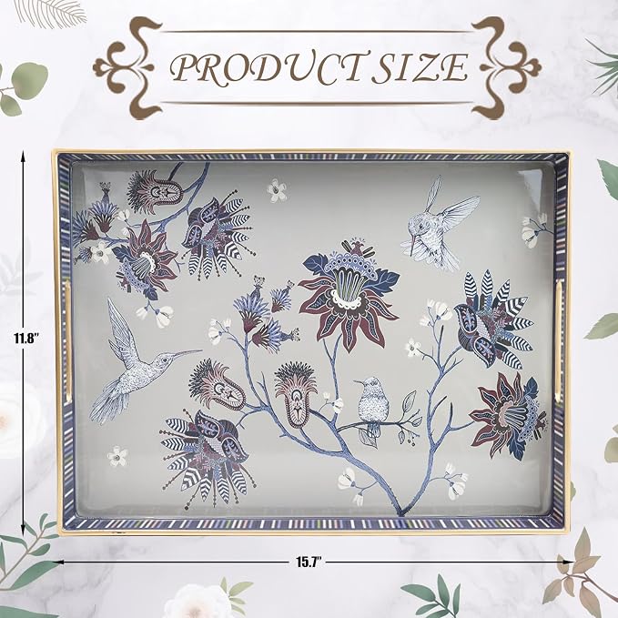 Rectangle Plastic Serving Tray - Image 3