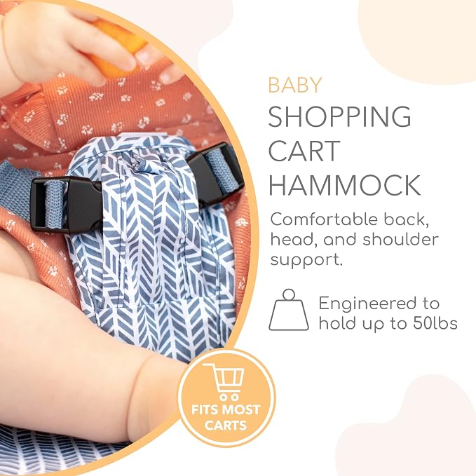 Binxy Baby Shopping Cart Hammock – Infant Seat - Image 4