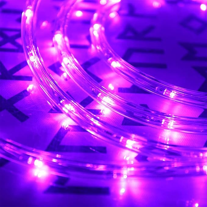 50ft 360 LED Rope Lights Outdoor, Connectable and Flexible Tube Lights - Image 2