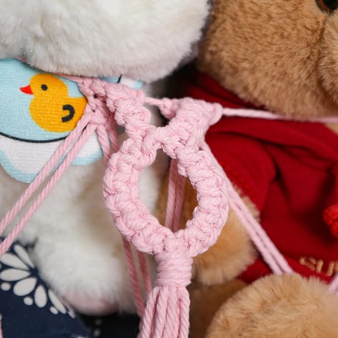 stuffed Animal Net or Hammock Macrame Toy Display Plush Toy Holder Ceiling - Image 5