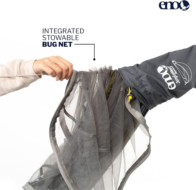 ENO JungleNest Hammock Charcoal - Image 3