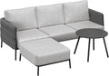 East Oak Patio Furniture Set, Outdoor Furniture Sectional Sofa Set by EASTOAK