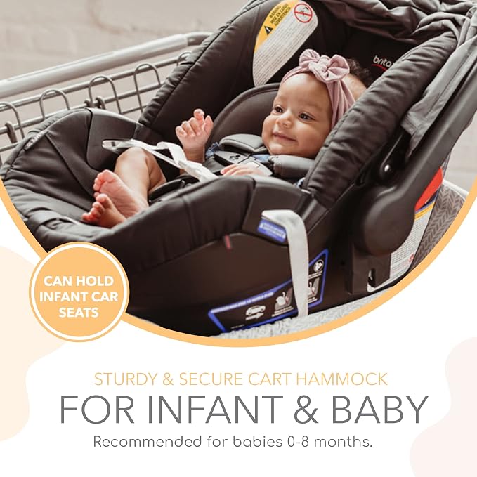 Binxy Baby Shopping Cart Hammock – Infant Seat - Image 6