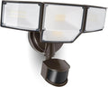 LUTEC 80W 9000LM LED Security Lights Hardwire Motion Sensor Outdoor Lights by LUTEC
