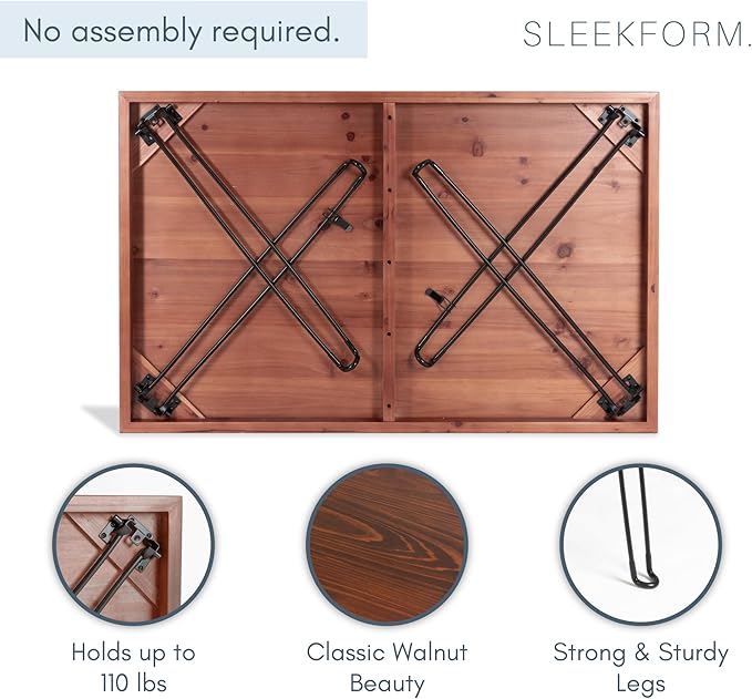 Sleekform Wooden Folding Dining Table - Image 5