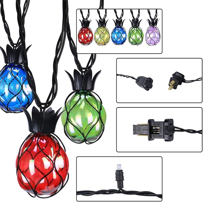 Vigdur Pineapple String Lights - Image 8