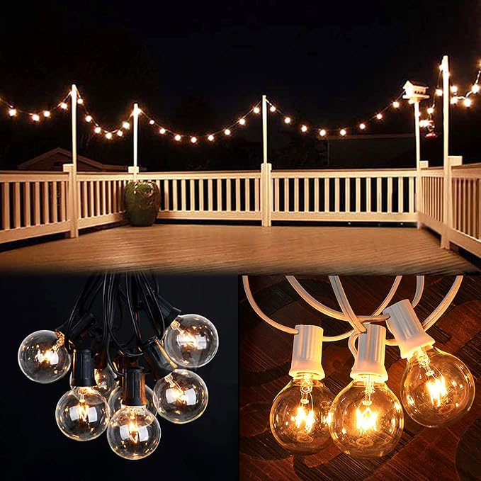Abeja Outdoor String Light G40-100Ft - Image 6