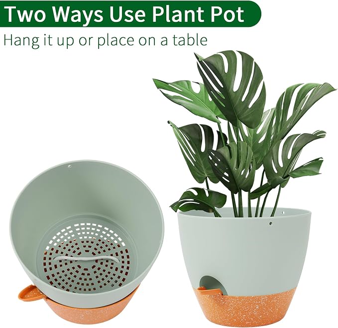 GARDIFE Hanging Planter, 10 inch Hanging planters - Image 5