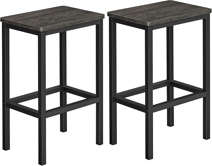VASAGLE Bar Stools, Kitchen Breakfast Bar Stools by VASAGLEbySONGMICSHOME