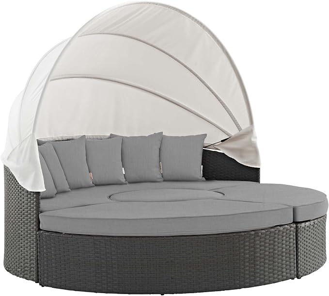Modway EEI-1986 Sojourn Outdoor Patio Sunbrella Sectional Daybed - Image 3