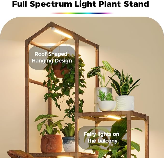 Bamworld Tall Corner Plant Stands - Image 4