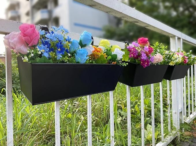 3 Pcs Large Hanging Flower Pots - Image 4
