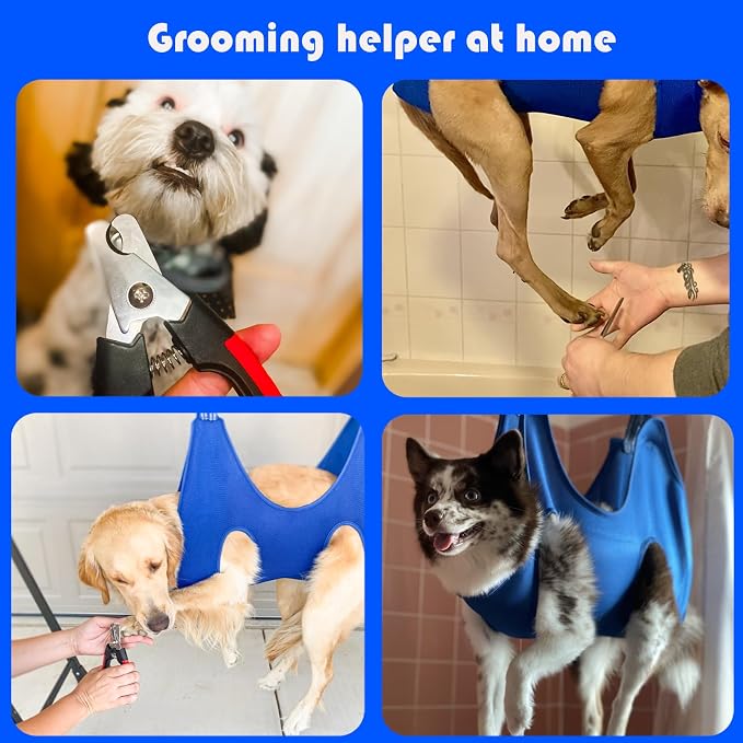 Guzekier Dog Grooming Hammock for Trim Nail, Dog Sling for Grooming, Dog - Image 6