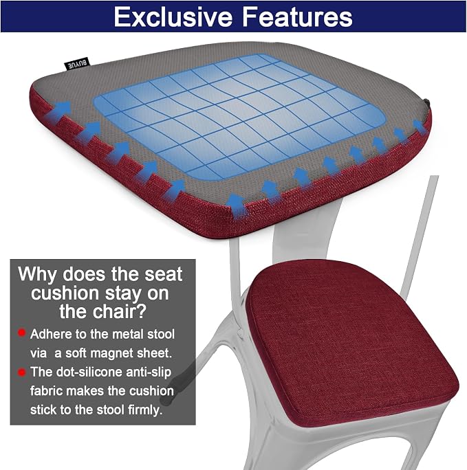 BUYUE Friendly Woven Fabric 14x14 Magnetic Cushions - Image 6