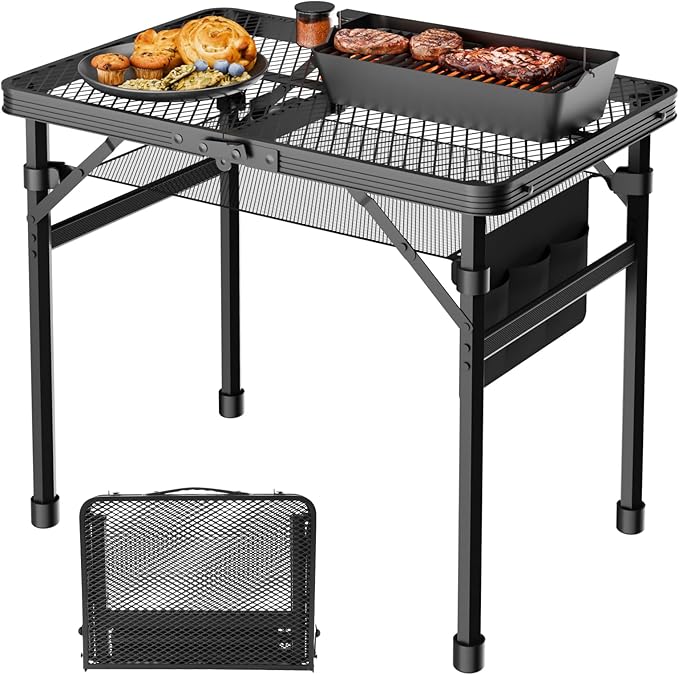 Folding Table, 2x1.3 FT Camping Table by WildFinder