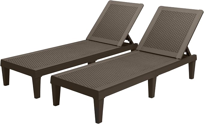 Greesum Outdoor Chaise Lounge Chairs Set of 2 by BuynowfromGreesum
