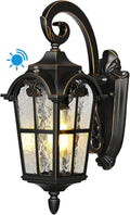 DEWENWILS Dusk to Dawn Outdoor Wall Light, Waterproof Exterior Light Fixture by DEWENWILS