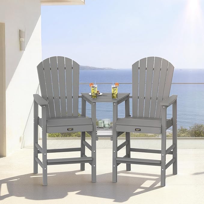 VINGLI Tall Adirondack Chairs Set of 2 - Image 4
