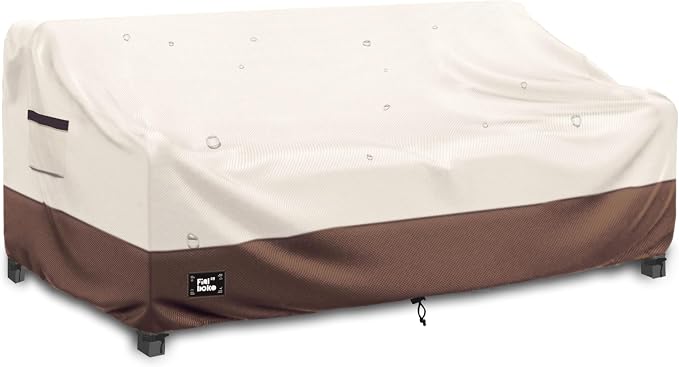 3-seater Outdoor Couch Cover, 100% Waterproof Heavy Duty Patio Furniture Covers by Unknown