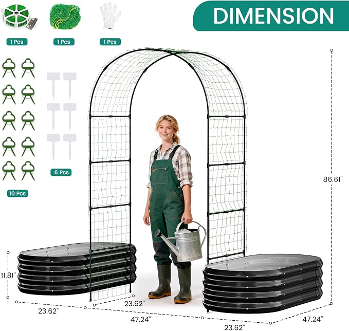 DoCred 3 in 1 Raised Garden Bed - Image 2