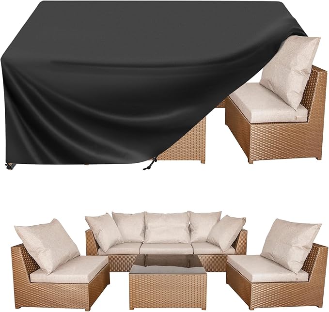 BALEINE Patio Furniture Covers, Outdoor Furniture Covers Waterproof, Heavy Duty by BALEINE
