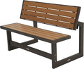 LIFETIME 60054 Convertible Bench / Table, Faux Wood Construction by Lifetime