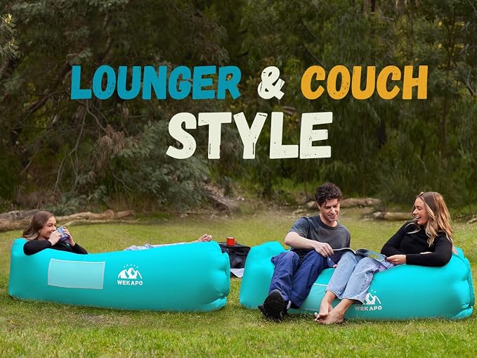 WEKAPO Inflatable Couch Air Lounger Chair - Image 7