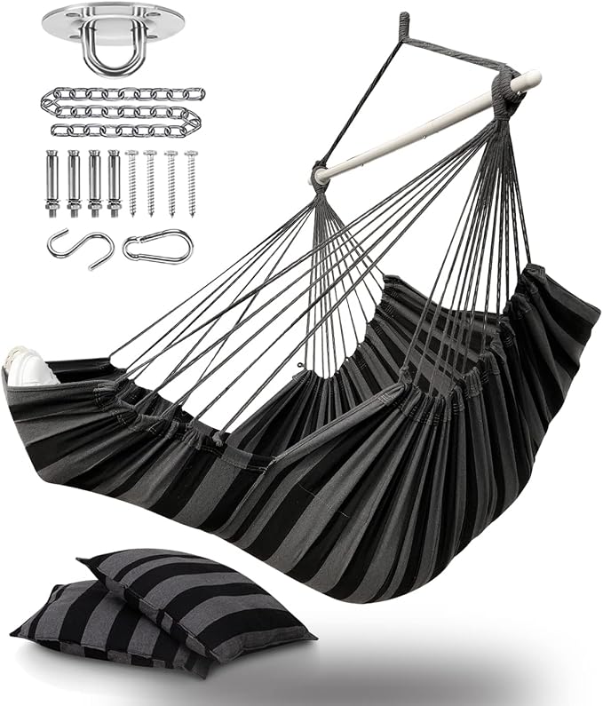 ADVOKAIR Hanging Hammock Chair Large Swing Chair by ADVOKAIR-ChillNaturally