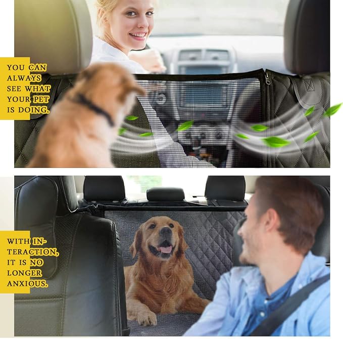 Vailge X-Large Dog Car Hammock, 100% Waterproof - Image 2