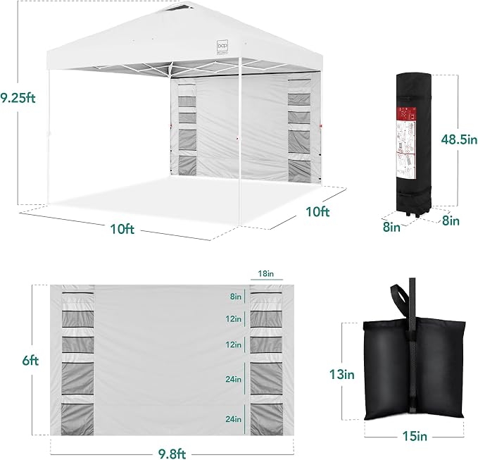 Best Choice Products 10x10ft Pop Up Canopy Tent - Image 2