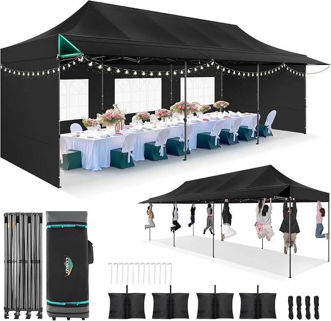 COBIZI 10x30 Pop Up Canopy Tent by COBIZI