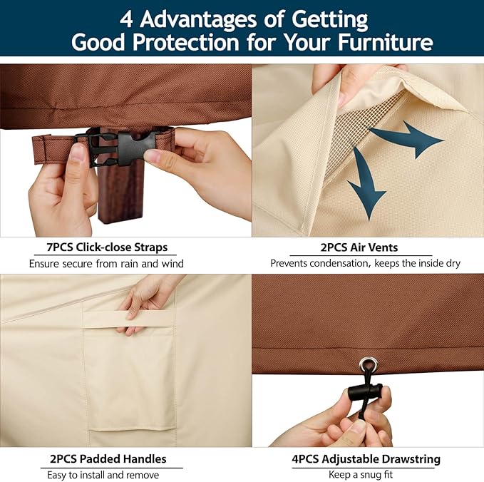 Curved Patio Furniture Covers - Image 6