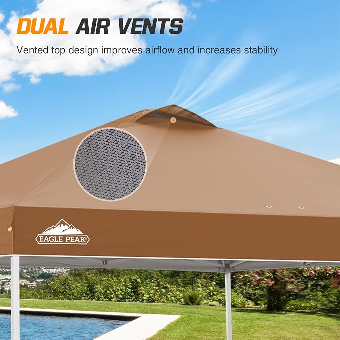 EAGLE PEAK Pop Up Canopy Tent - Image 2
