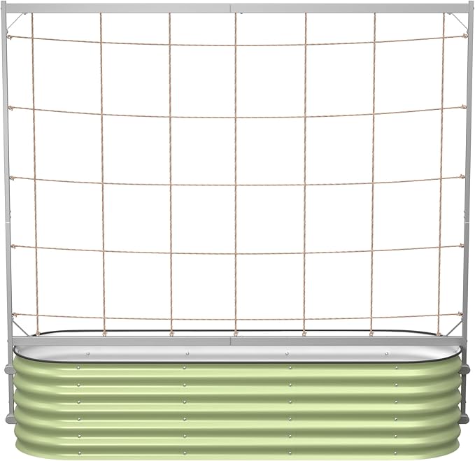 Vego Garden Metal Frame Climbing Trellis, Garden Trellis by VegoGarden