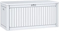 YITAHOME 260 Gallon Extra Large Deck Box, Double-Wall Resin Outdoor Storage Box by YITAHOME