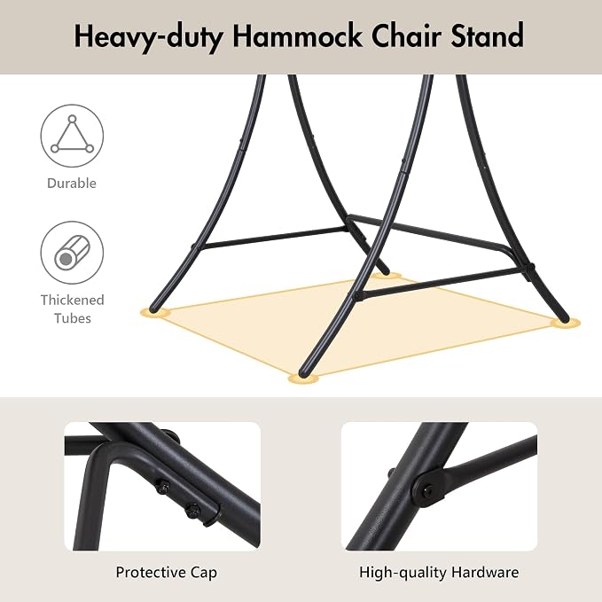 ANOW Macrame Hammock Chair - Image 4