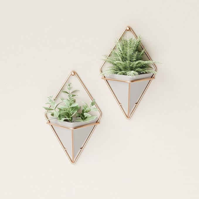 Umbra Trigg Hanging Planter Vase Wall Decor, Faux Plants, and More - Image 2