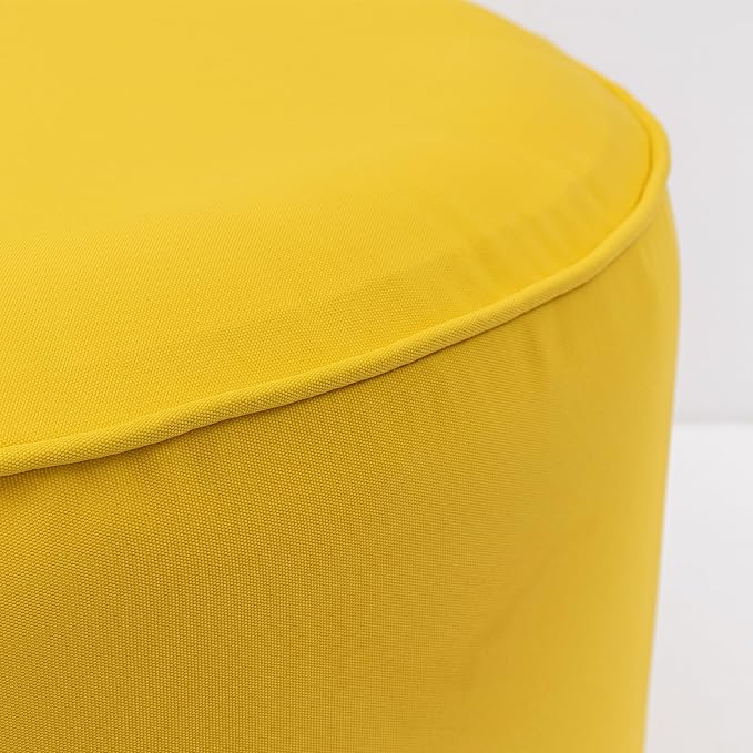 QILLOWAY Indoor/Outdoor Inflatable Stool, Round Ottoman, All Weather Foot Rest - Image 5