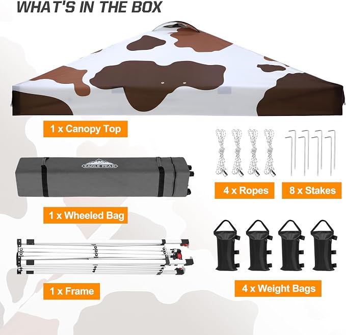 EAGLE PEAK Pop Up Canopy Tent - Image 9