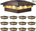 VOLISUN Solar Post Cap Light Outdoor 16pack, Solar Deck Fence by VOLISUN