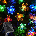 60 LED Solar String Lights Outdoor Waterproof Flower Fairy Lights by Unknown