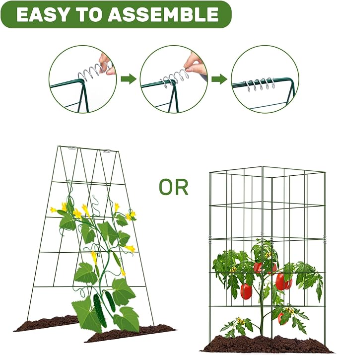 DOEWORKS Cucumber Trellis, 2 Pack, Plant Support - Image 3